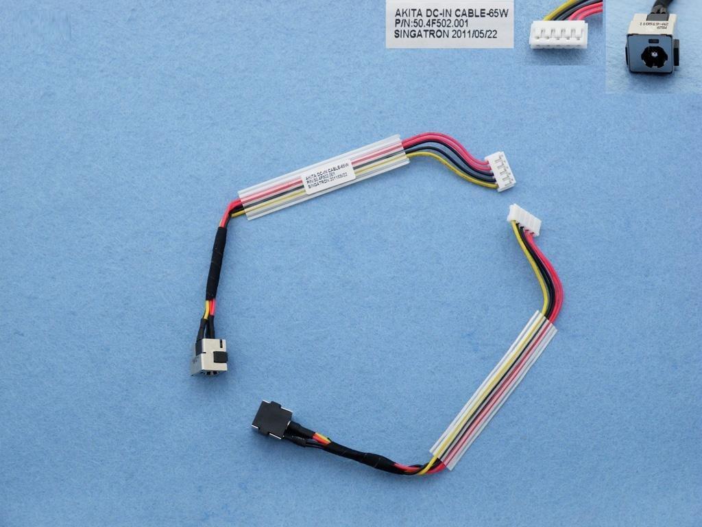 CONECTOR DC JACK PARA PORTATIL HP PAVILION DV2000 65W PJ117-1