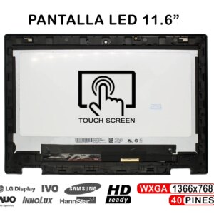 ECRÃ TÁTIL LED DE 11.6" PARA PORTATIL ACER CHROMEBOOK CP311 CP311-2H COM QUADRO