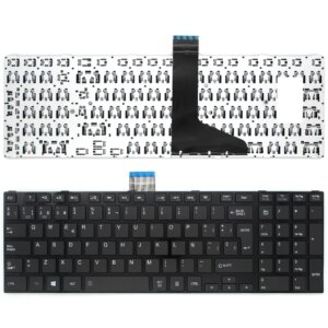 TECLADO PARA PORTATIL TOSHIBA SATELLITE C55-A ESTRUTURA BRILLANTE
