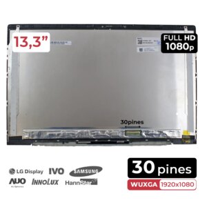 ECRÃ LED DE 13,3" PARA PORTÁTIL HP ENVY 13-BA L96784-001 COM MOLDURA