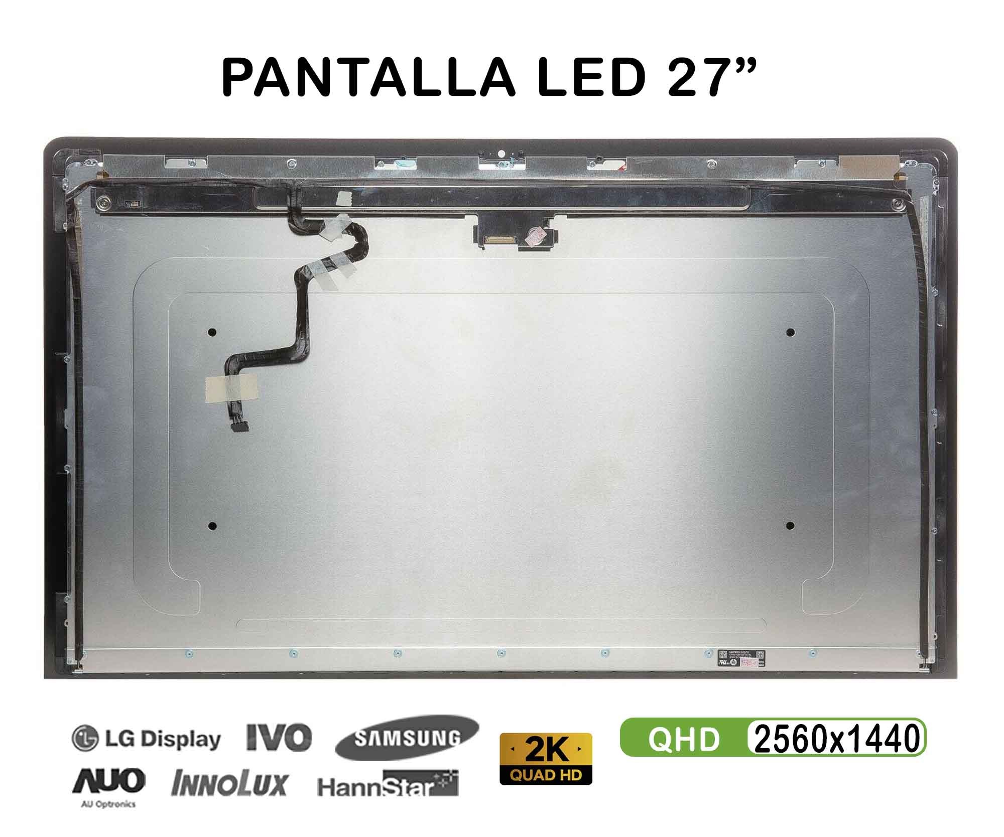 ECRÃ QUASE NOVA LED PARA APPLE IMAC A1419 27" LM270WQ1(SD)(F1) 661-7169 2012 2K