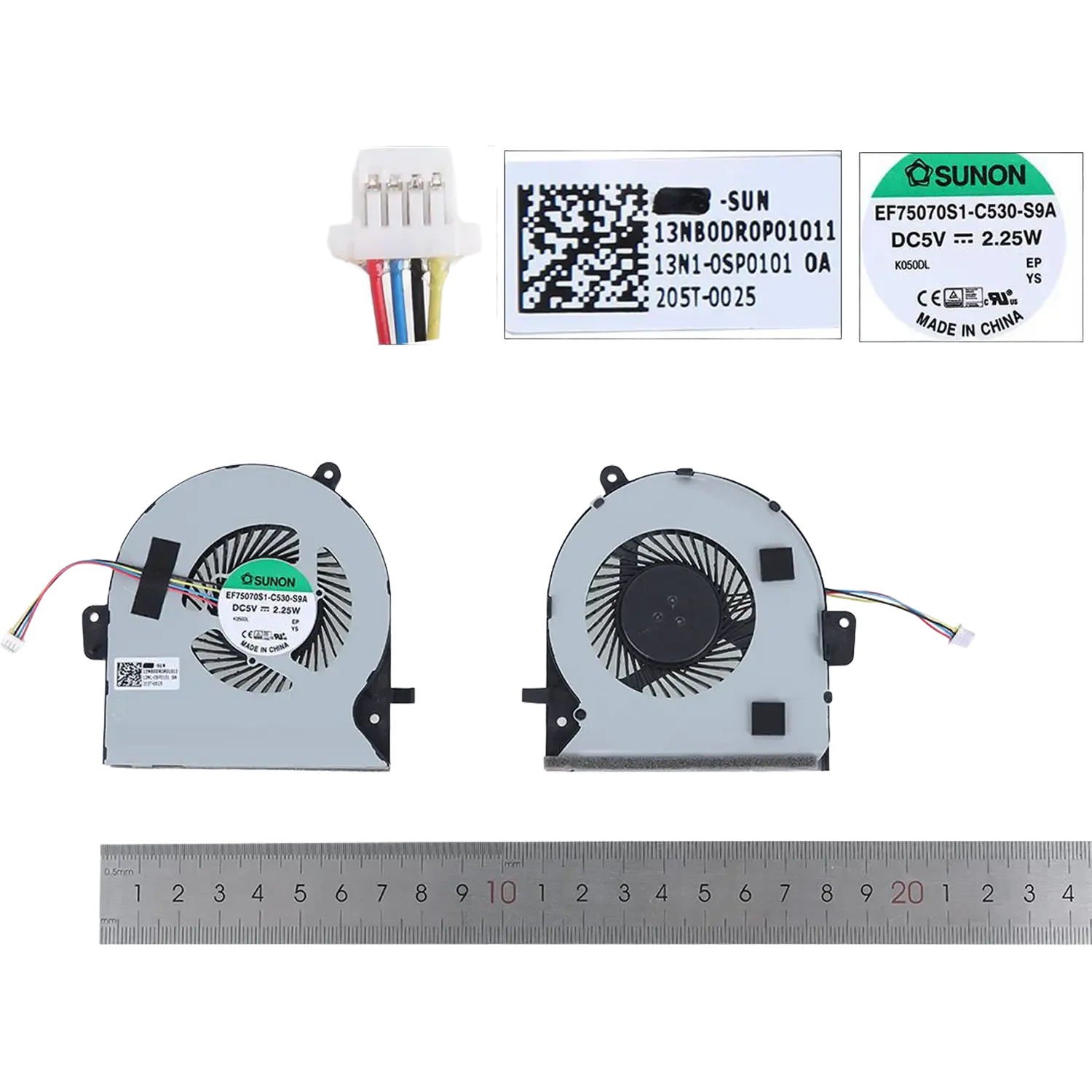 VENTOINHA CPU PARA PORTATIL ASUS GL502VM GL502VML GX60VM 13NB00R0P02011 13N1-0SP0201