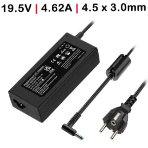 CARREGADOR PARA PORTATIL HP 19.5V 4.62A 90W OEM PPP012A-S 677777-004 609940-001