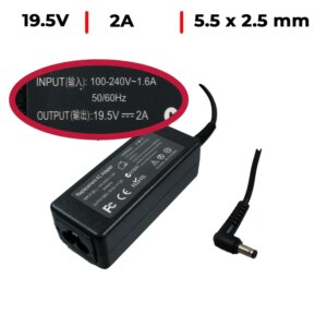 CARREGADOR PARA MONITOR BENQ FÊMEA 19V 2A