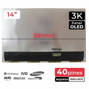 ECRÃ OLED DE 14" PARA NOTEBOOK HP 14-EH0004NS ATNA40YK06-002