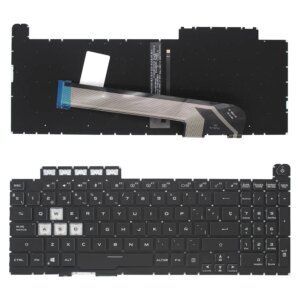 TECLADO PARA PORTÁTIL ASUS TUF GAMING F15 FX506 FA506 FA506Q FX506L FA506U SHIFT LONGO