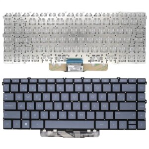 TECLADO PARA PORTÁTIL HP L96530-071 L96530-131 L96530-161 AZUL RETROILUMINADO