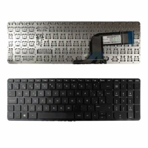 TECLADO RETROILUMINADO PARA PORTATIL HP PAVILION 15-P 17-F PRETO SIN ESTRUTURA 4H+N9H0M.90U