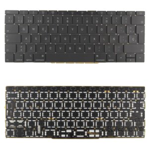 TECLADO BACKLIT PARA PORTATIL APPLE MACBOOK PRO A1708 13.3" PRETO