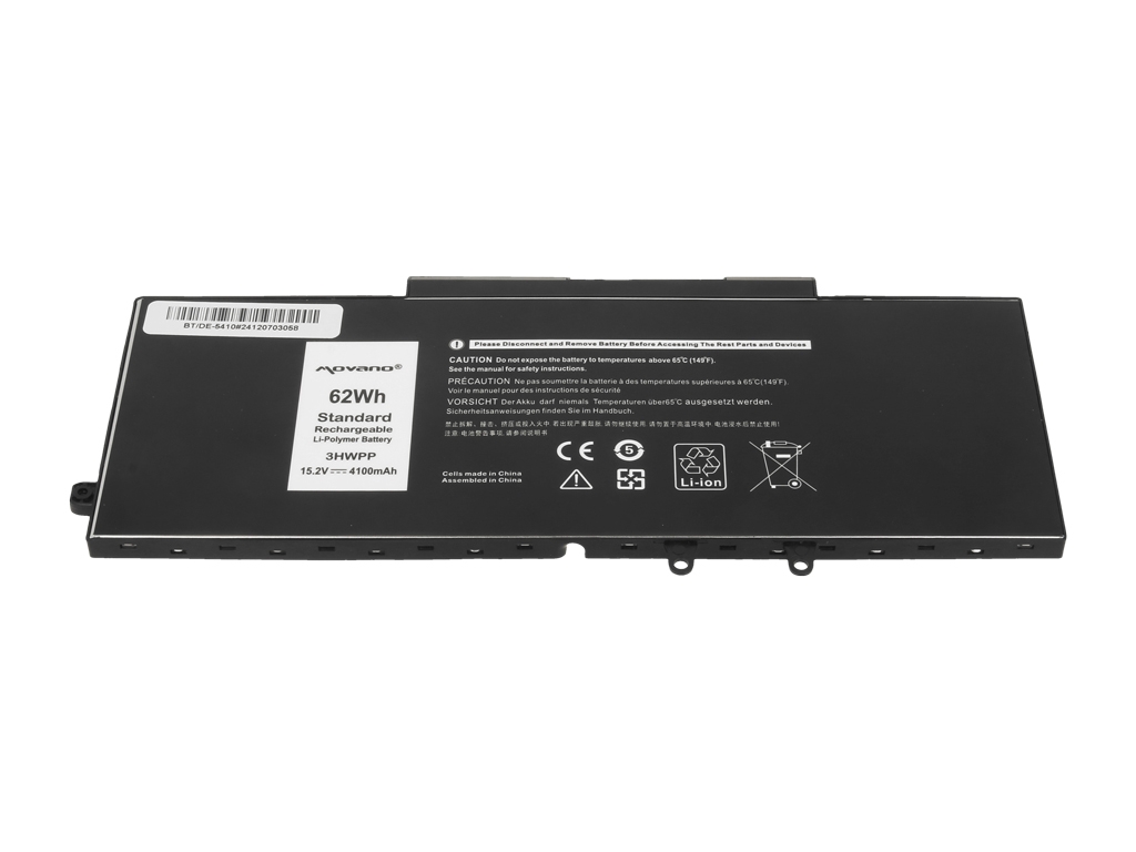Bateria Movano para Dell Latitude 14 (5410), 15 (5510) - 3HWPP - Image 4