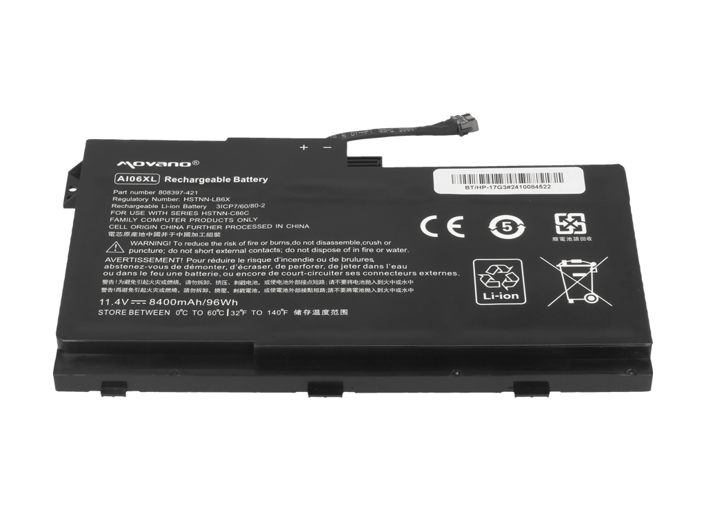 Bateria Movano para HP ZBook 17 G3 - AI06XL - Image 4
