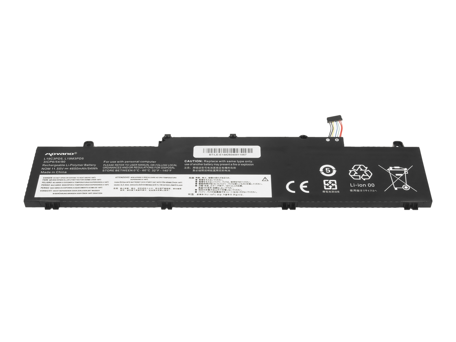 Bateria Movano para Lenovo ThinkPad E14, E15, L19M3PD5 - Image 4