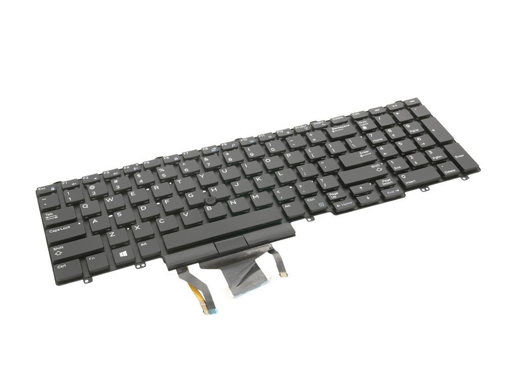 Teclado retro iluminado para Dell Latitude E5550, E5570, E5580 – QWERTY US