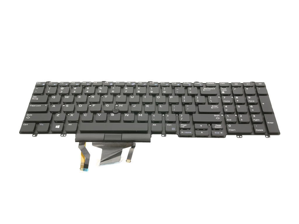 Teclado retro iluminado para Dell Latitude E5550, E5570, E5580 – QWERTY US - Image 4