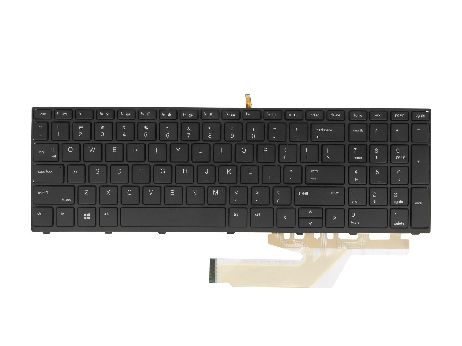 Teclado Retroiluminado para HP 450 G5, 455 G5, 470 G5 - QWERTY US - Image 2