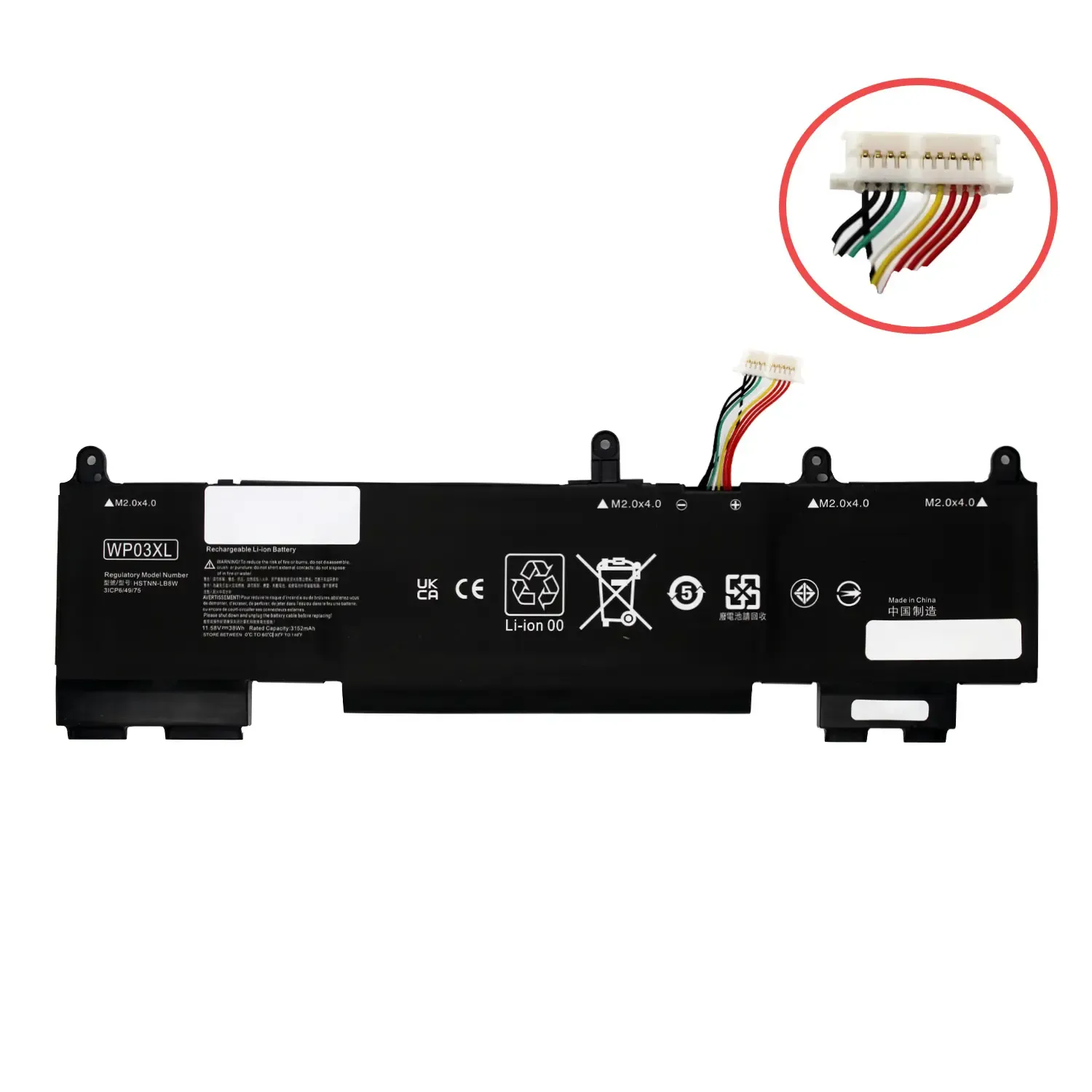 BATERIA PARA PORTÁTIL HP ELITEBOOK X360 1040 G9 WP03XL - Image 3