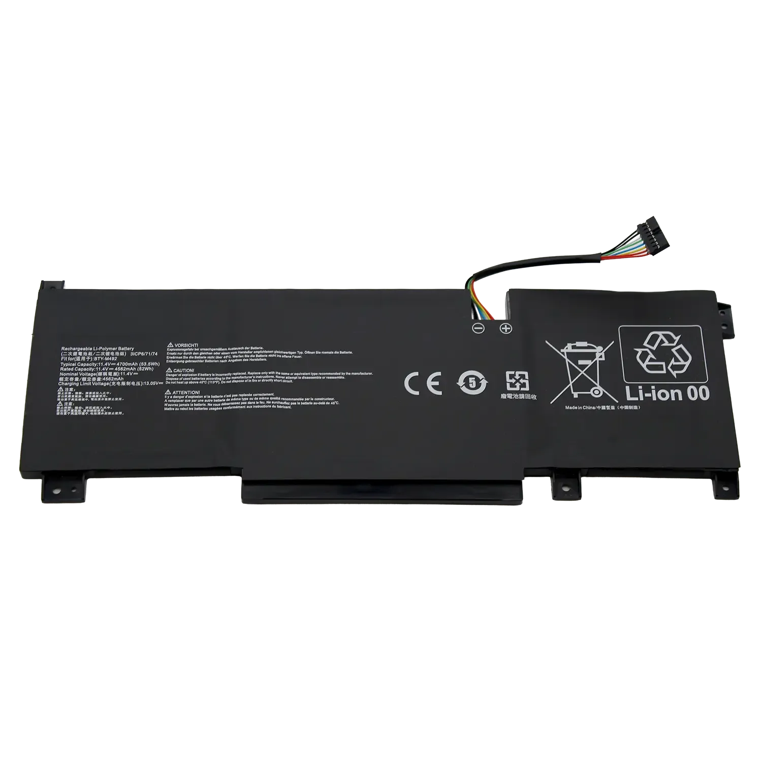 BATERIA PARA PORTÁTIL MSI KATANA GF76 GF66 - BTY-M492 - MS-1562
