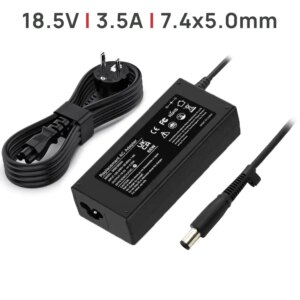CARREGADOR PARA PORTATIL 18.5V 3.5A 65W 7.4X5.0MM CLAVIJA COM PIN