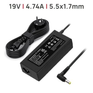 CARREGADOR OEM PARA PORTATIL ACER 19V 4.74A 90W 5.5X1.7MM
