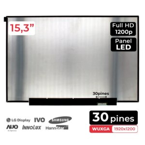 ECRÃ LED 15,3" PARA PORTÁTIL LENOVO IDEAPAD SLIM 3 NV153WUM-N41