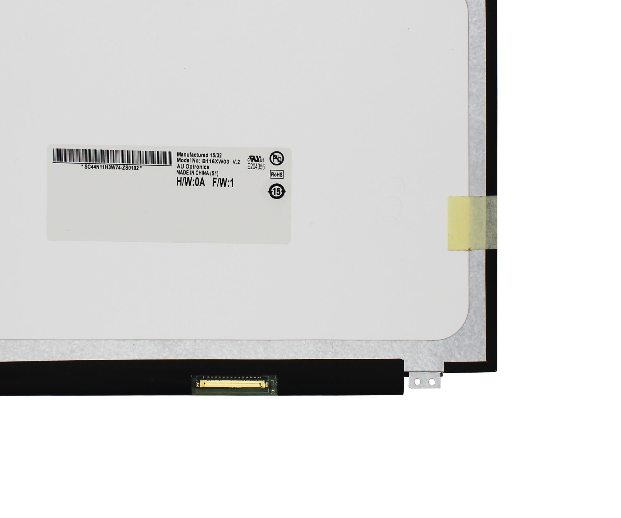 TELA QUASE NOVA LED DE 11.6" PARA PORTÁTIL N116BGE-L41 N116BGE-L42 - Image 4