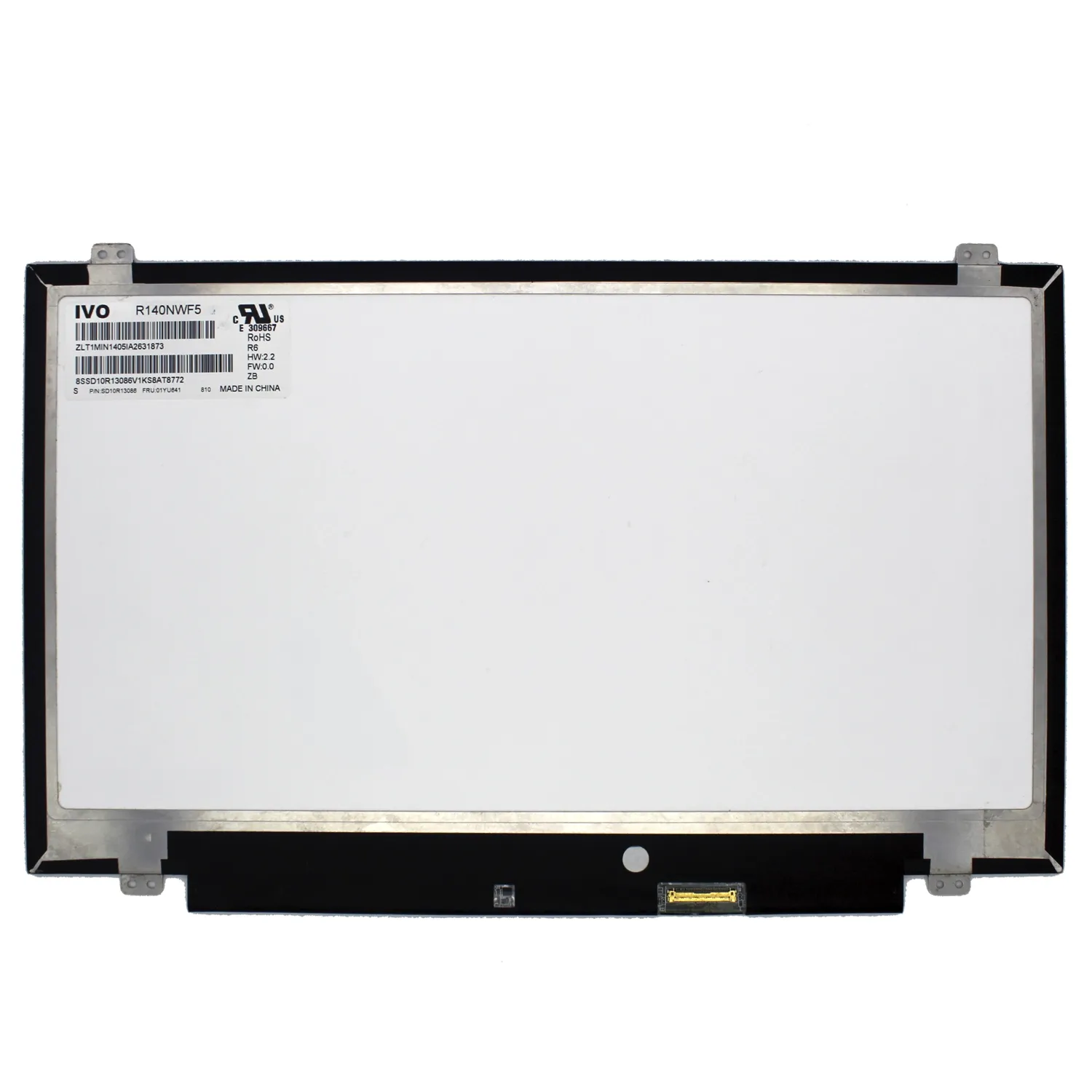 SCHERMO PER PORTATILE LED 14'' R140NWF5, R6 HW:2.2 FW:0.0 1920X1080 OPACO 40 PIN - Image 2
