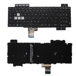 TECLADO PARA PORTÁTIL ASUS ROG STRIX GL504 GL504G RETROILUMINADO SEM MOLDURA