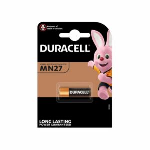 Pilha Alcalina Duracell MN27 12V - Longa Duração para Controles e Alarmes | Hub Parts