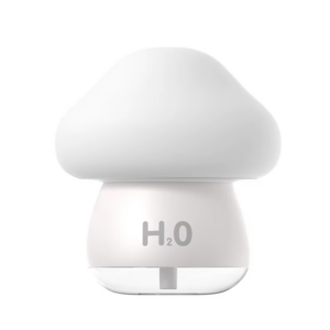 Luz Noturna Cogumelo Umidificador Ultrassónico 200ml USB-C LED 7 Cores Portátil - Hub Parts
