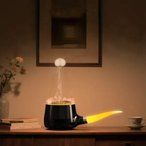 Difusor de Óleo Essencial Ultrassónico 120ml USB-C | Umidificador com Luz Ambiente Multicolor para Casa e Escritório | Aroma e Relaxamento