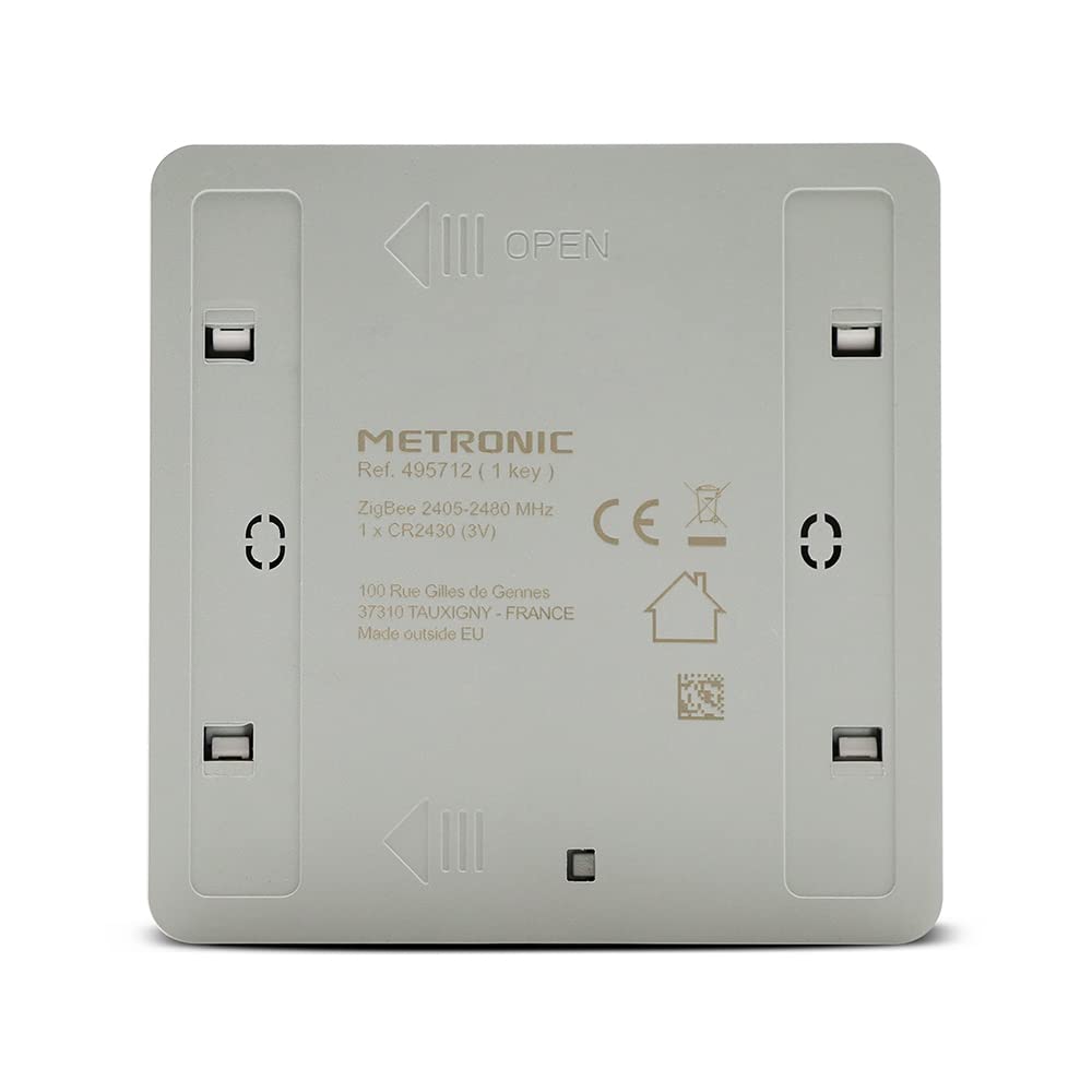 Interruptor Inteligente METRONIC Wifi Zigbee 1 Botão - Controlo Sem Fios para Casa Inteligente - Image 3