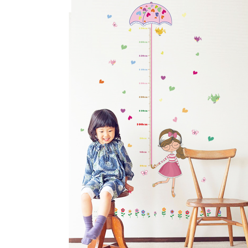 Adesivo Medidor de Altura Princesas 160cm - Decoração Infantil Quarto Mágico - Image 5