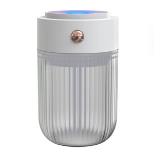 Mini Umidificador USB Portátil 250ml com LED RGB e Difusor de Aromaterapia Ultrassónico para Quarto, Carro e Escritório