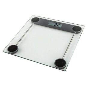 Balança Digital de Banheiro KÜKEN com Visor de Vidro Temperado, Capacidade 180kg - Medição Precisa