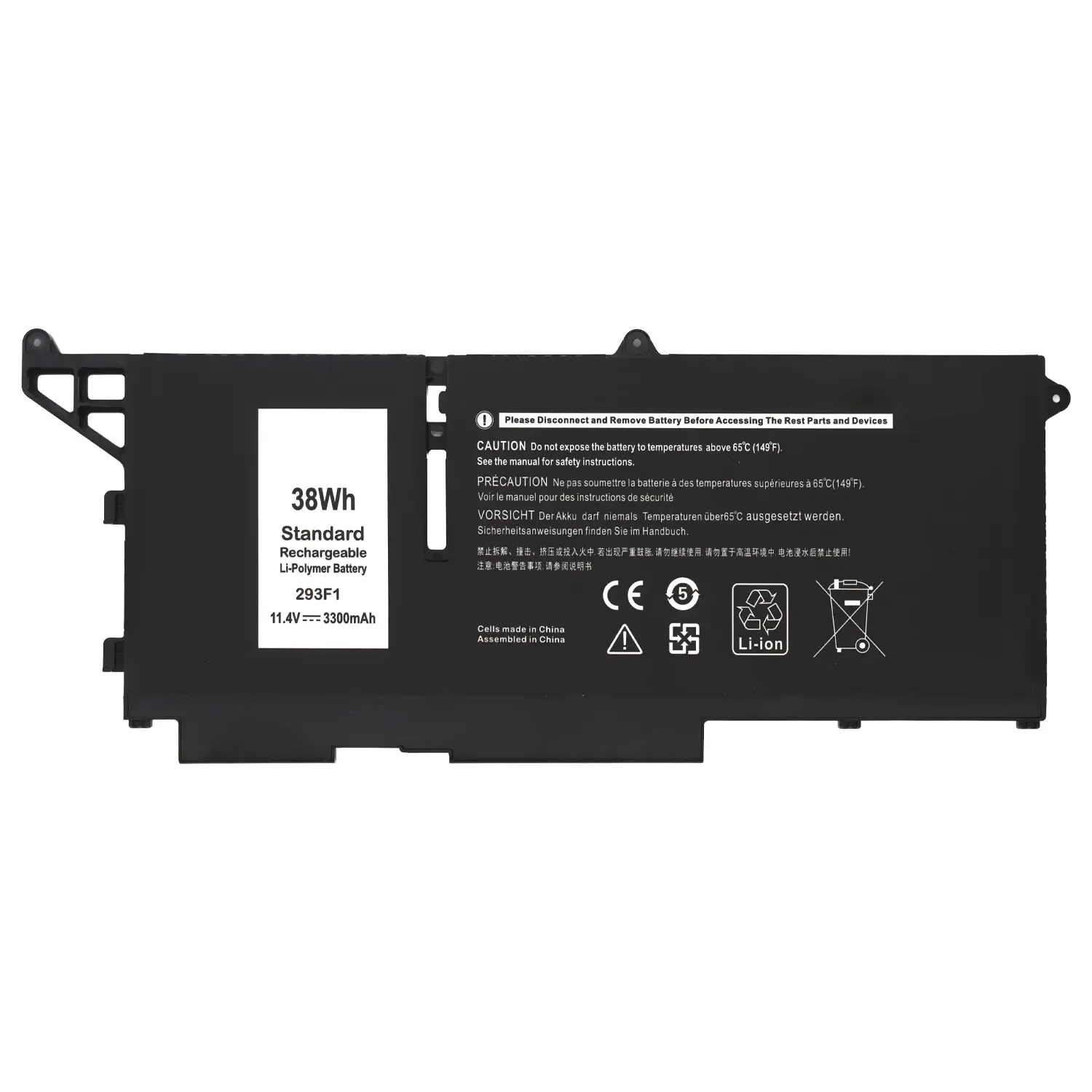 BATERIA 293F1 PARA PORTÁTIL DELL LATITUDE 13 7330 RUGGED EXTREME SERIES M69D0 8WRCR 01VX5
