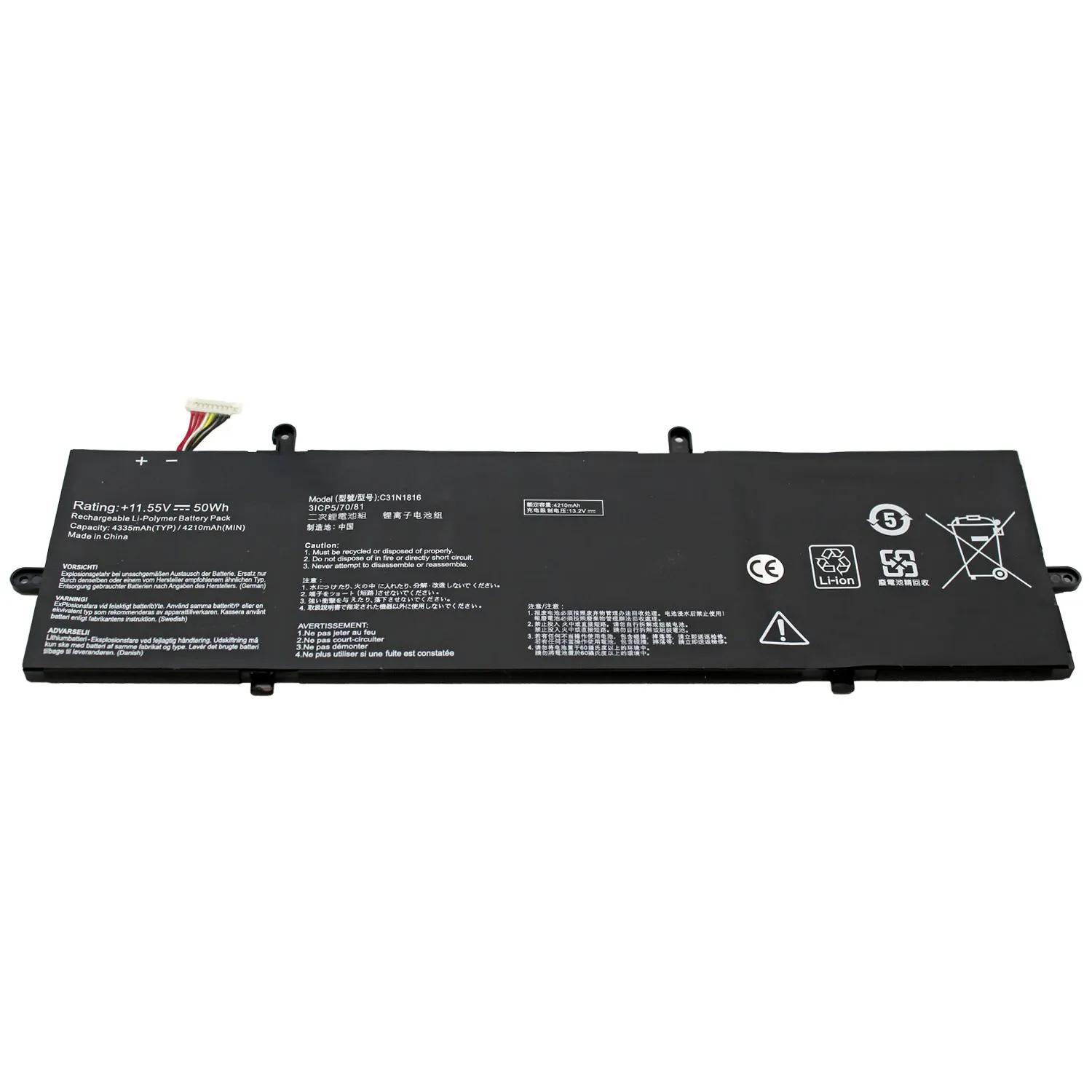 BATERIA PARA PORTÁTIL ASUS ZENBOOK FLIP 13 UX362FA C31N1816