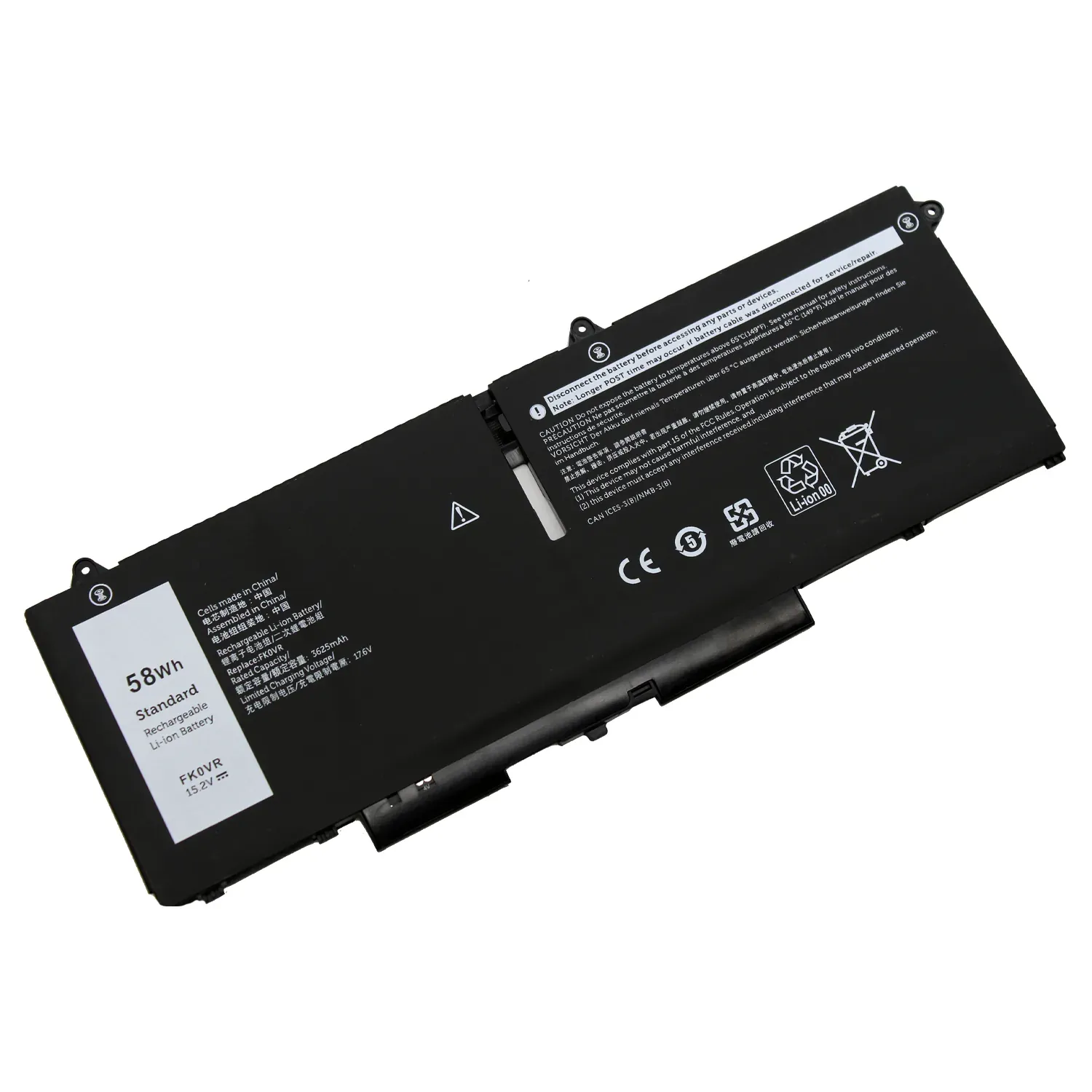 BATERIA PARA DELL LATITUDE 5330 7330 7430 7530 SÉRIES FK0VR - Image 3