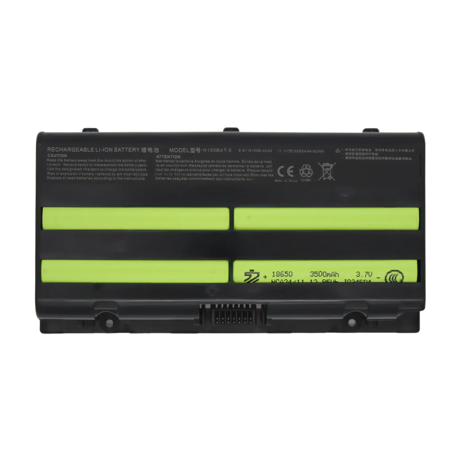 BATERIA N150BAT-6 PARA PORTÁTIL CLEVO N150 MVGOS F5 F5-150a Z6 6-87-N150S-4292