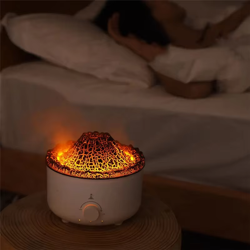 Umidificador Purificador de Ar USB 1300ml com LED Colorido, Aromaterapia e Temporizador - Silencioso para Casa e Escritório - Image 2