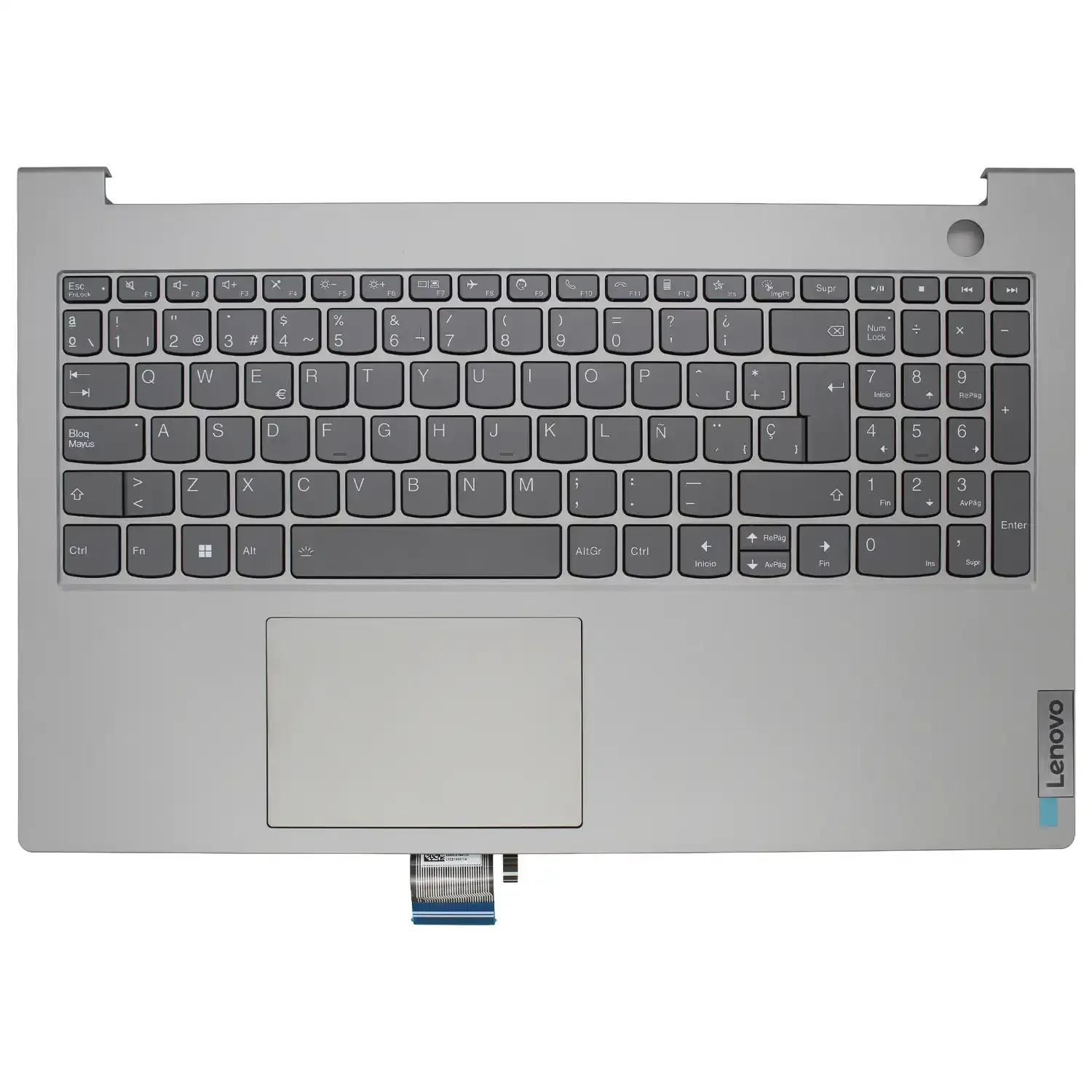 CARCAÇA SUPERIOR COM TECLADO ESPANHOL E TOUCHPAD PARA PORTÁTIL LENOVO THINKBOOK 15 G2 ITL 20VE 5CB1B34963