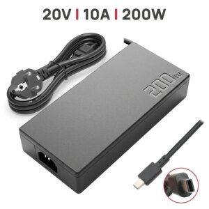 CARREGADOR PARA PORTÁTIL ASUS ROG ZEPHYRUS G16 G14 GU605 GU605MI GU605MV 20V 10A 200W RETANGULAR ADP-200EB B