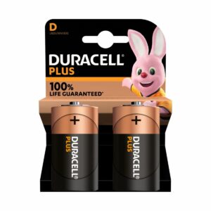 Pilhas Duracell Pluspower LR20/D 1.5V - Blister 2 Unidades | Alta Performance