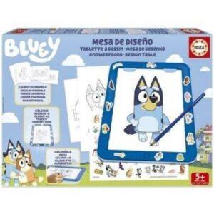 Mesa Luminosa de Desenho Bluey EDUCA 20005 - Estimula a Criatividade Infantil