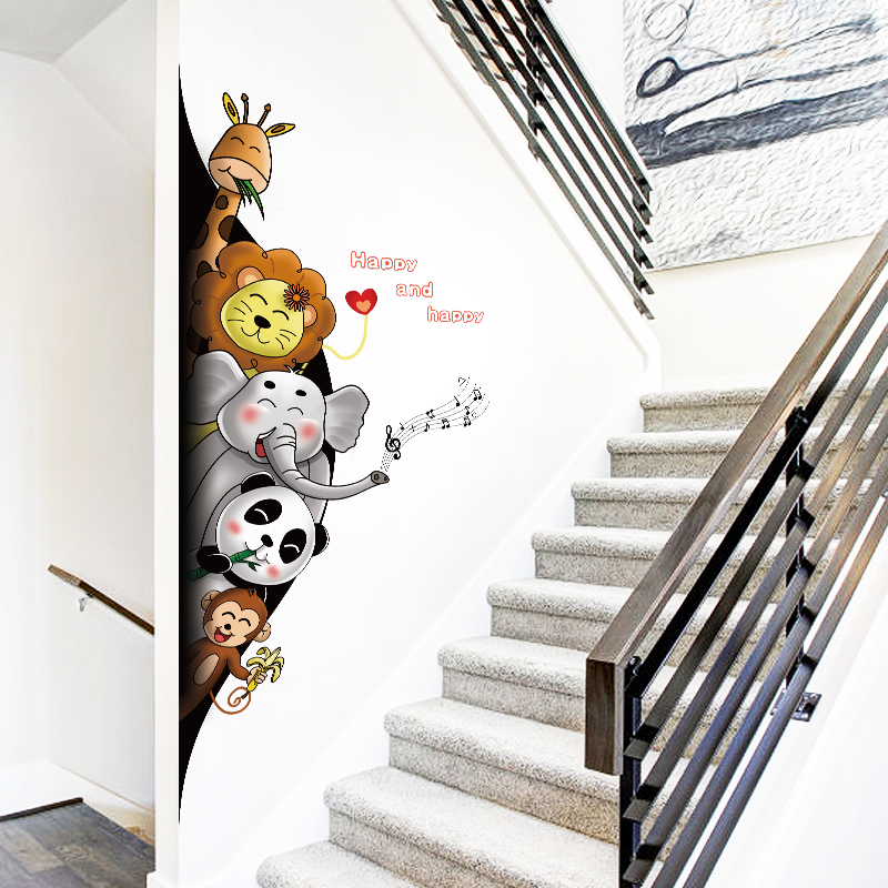 Adesivo para Porta Animais Variados 60x90cm - Decoração Criativa e Resistente - Image 3