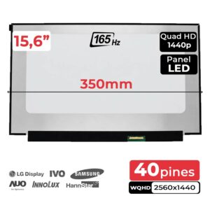 ECRÃ LED MATE DE 15,6" PARA ASUS TUF GAMING A15 F15 N156KME-GNA 40 PINOS