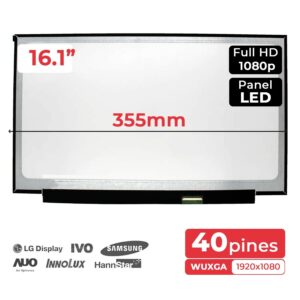 ECRÃ LED MATE DE 16,1" PARA HP VICTUS 16-D SERIES NV161FHM-NY6 144 HZ