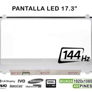ECRÃ LED DE 17,3" QUASE NOVO PARA PORTÁTIL B173HAN03.2 144HZ FHD G-SYNC