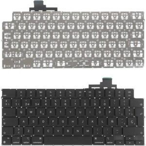 TECLADO PARA PORTÁTIL APPLE MACBOOK AIR 13 M2 A2681 A3113 M3 2022 2023 2024 ESPANHOL