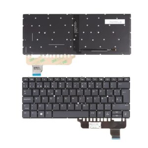 TECLADO RETROILUMINADO PARA LAPTOP HP ELITEBOOK X360 830 G5 X360 830 G6, PRETO