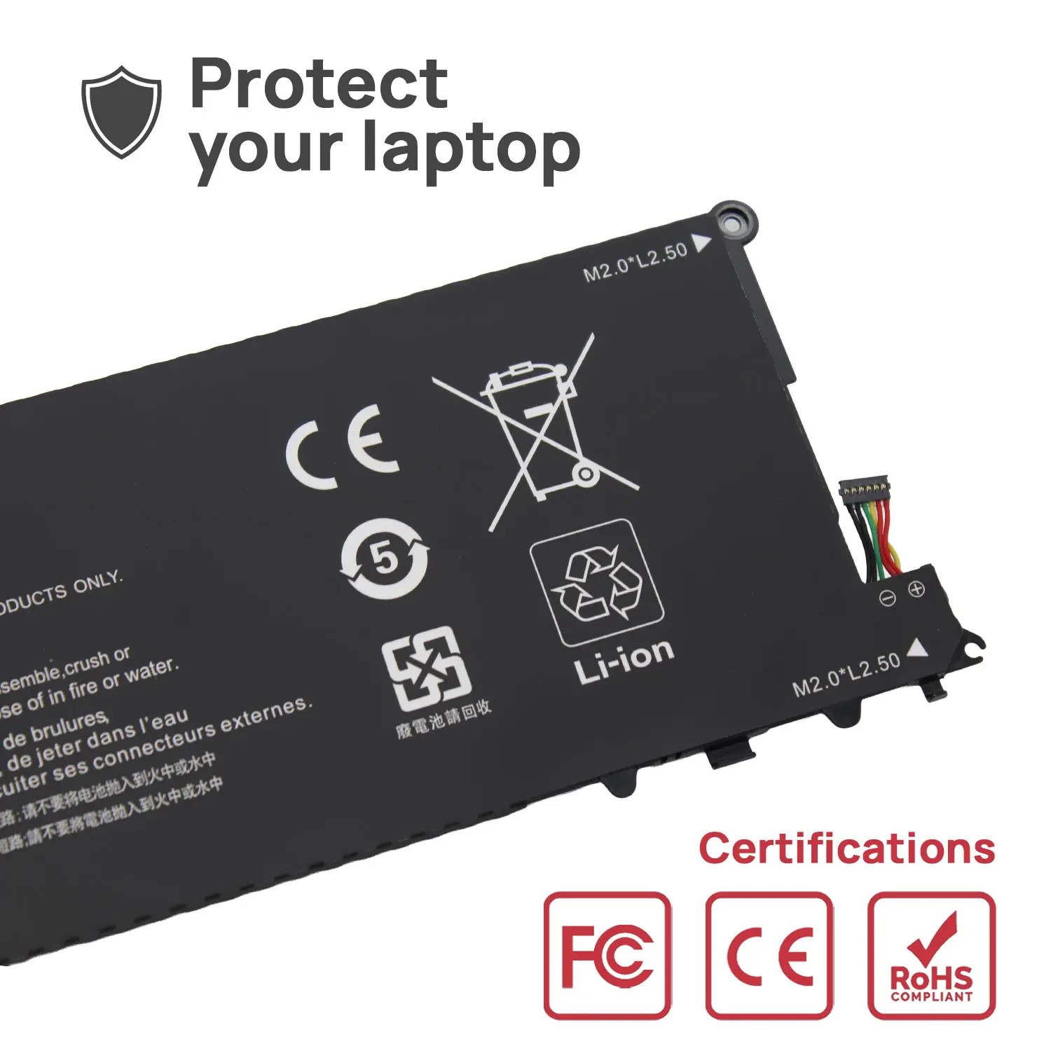BATERIA DN04XL PARA PORTÁTIL HP ZBOOK X2 G4 3FB84UT 3FB88UT 3JY50UT 3UA47UT 3WP24UT 3XP65UT 3XT78UT 3TP54UT - Image 4